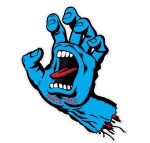 Santa Cruz Screaming Hand 7.9" Sticker