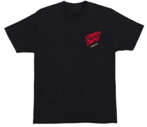 Santa Cruz X Stranger Things Eddie Slasher Black Tee