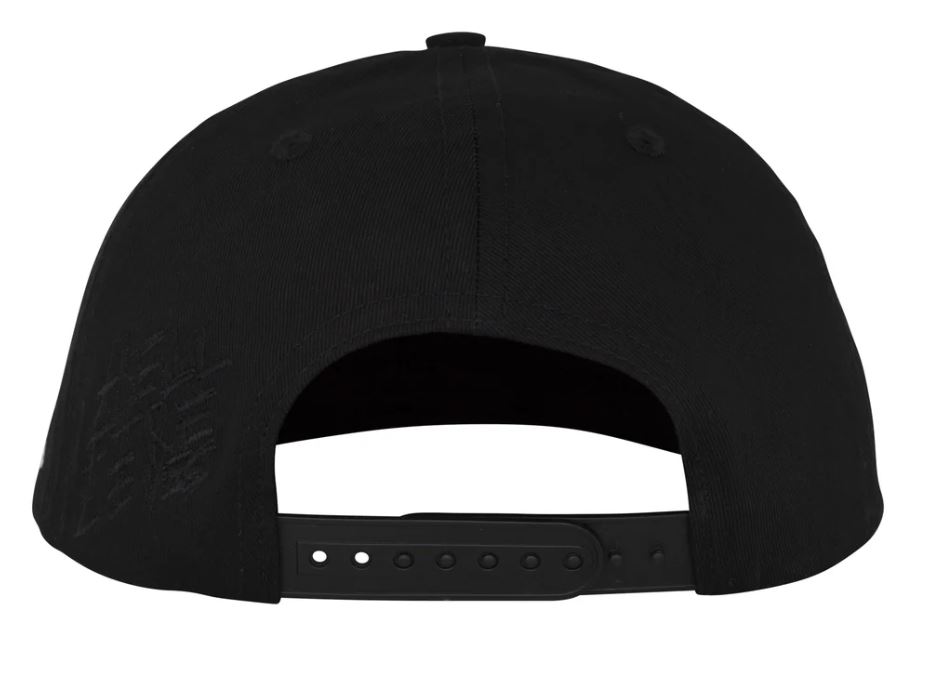 Santa Cruz X Stranger Things Hellfire Black Snapback Hat