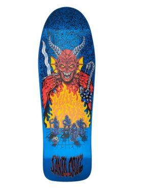 Santa Cruz x Stranger Things Knox Hellfire Pit 10.07 Skateboard Deck