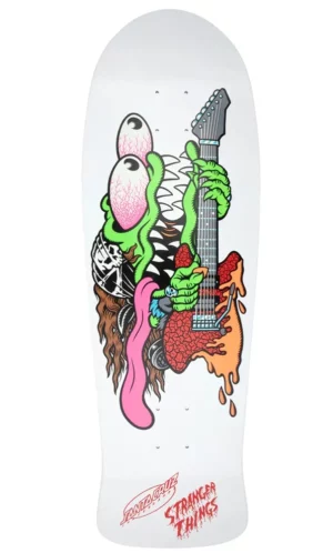 Santa Cruz X Stranger Things Meek Eddie Slasher Reveal 10.1 Skateboard Deck