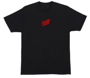 Santa Cruz X Stranger Things Screaming Lights Black Tee