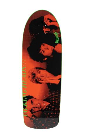 Welcome Psycho On Boar Green Dip 10.0 Skateboard Deck