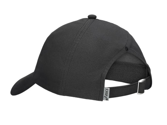 ASICS Essential Black Strapback Hat