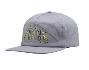 Anti Hero Anti Hero Glyphics Charcoal Snapback Hat