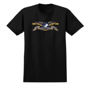 Anti Hero Eagle Ringspun Black Tee