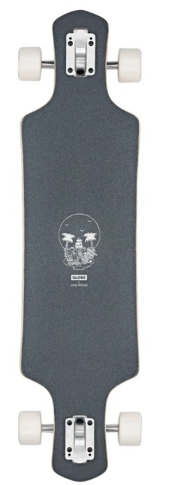 Globe Geminon Reflection 38.0 Longboard Skateboard Complete
