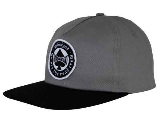 Independent X Motorhead Spade Charcoal Strapback Hat
