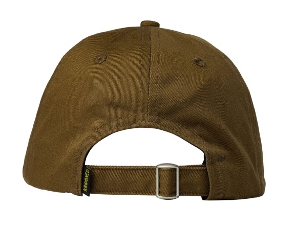 Krooked Skript Brown/White Snapback Hat