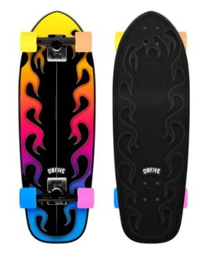 OBfive 80's Surf 28 Cruiser Skateboard Complete