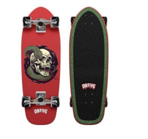 OBfive Snake Ai 28 Cruiser Skateboard Complete