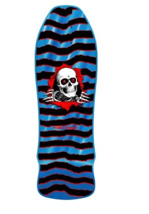 Powell Peralta Ripper Geegah Blue Foil 9.75 Skateboard Deck