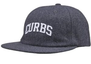 Real Curbs Charcoal Strapback Hat