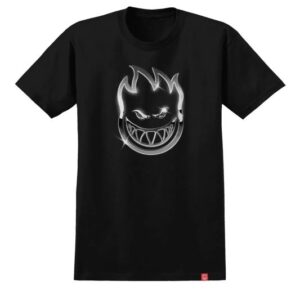 Spitfire Chrome Bighead Black Tee