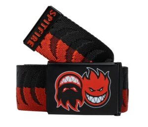 Spitfire Eternal Crescent Jacquard Black/Red Belt