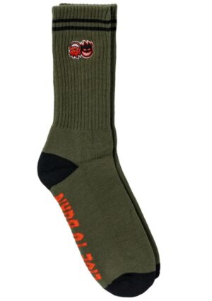 Spitfire Eternal Embroidered Olive Socks