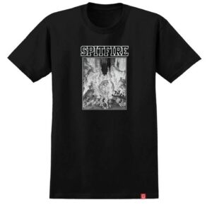 Spitfire Inferno Black/White Tee