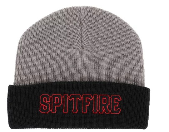Spitfire Spitball Charcoal Cuff Beanie