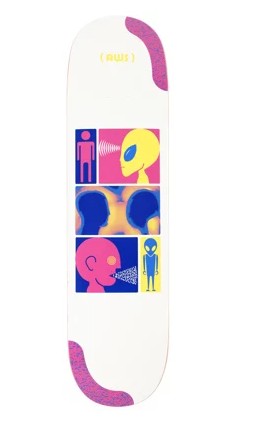 Alien Workshop Communique 8.5 Skateboard Deck