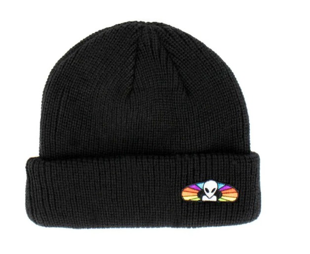 Alien Workshop Spectrum Embroided Black Beanie