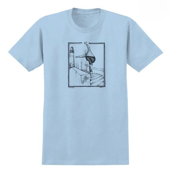 Anti Hero BA Lance Heather Light Blue Tee