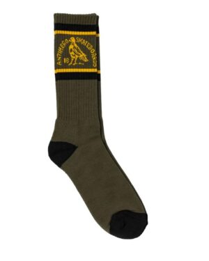 Anti Hero Clubhouse Olive/Gold/Black Socks