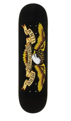 Anti Hero DBX Eagle Black 8.5 Skateboard Deck