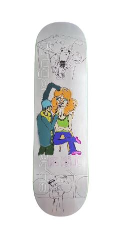 Frog Make Up Art Chris Milic 8.5 Skateboard Deck