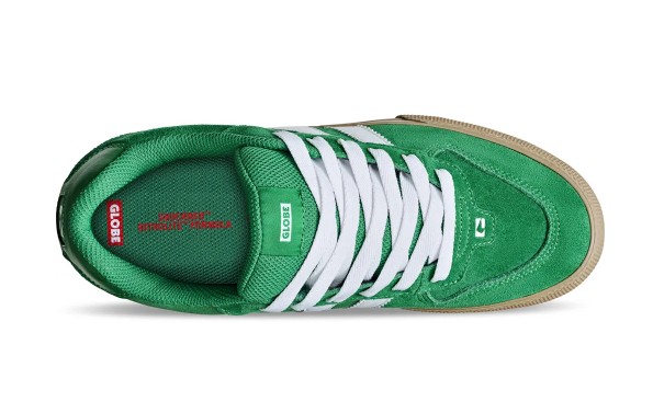 Globe Encore 2 Green/White/Gum Shoes