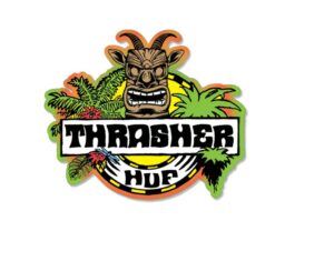 HUF x Thrasher Sticker
