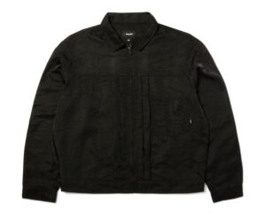 HUF x Thrasher Trucker Black Jacket