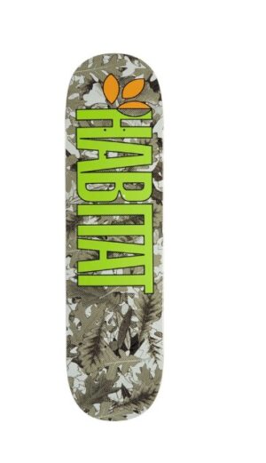 Habitat Oak Gamma Grey 8.5 Skateboard Deck