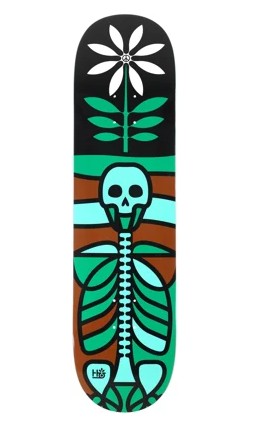 Habitat Peaced Out 8.25 Skateboard Deck