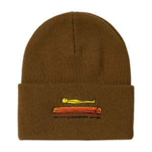 Krooked Koffin Brown Beanie