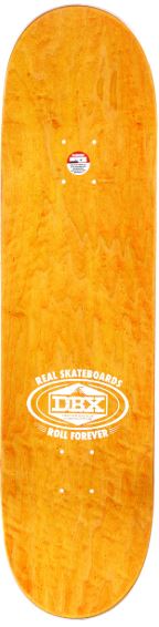 Real DBX Oval Red Foil 8.38 Skateboard Deck
