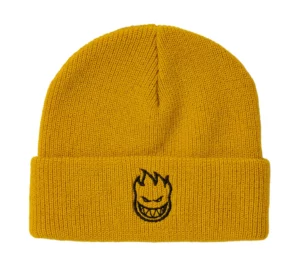 Spitfire Bighead Mustard Cuff Beanie