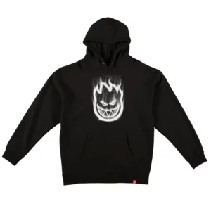 Spitfire Bighead Smoke Black White Hoodie