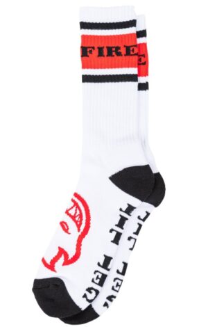 Spitfire Classic 87 Bighead White/Black/Red Socks