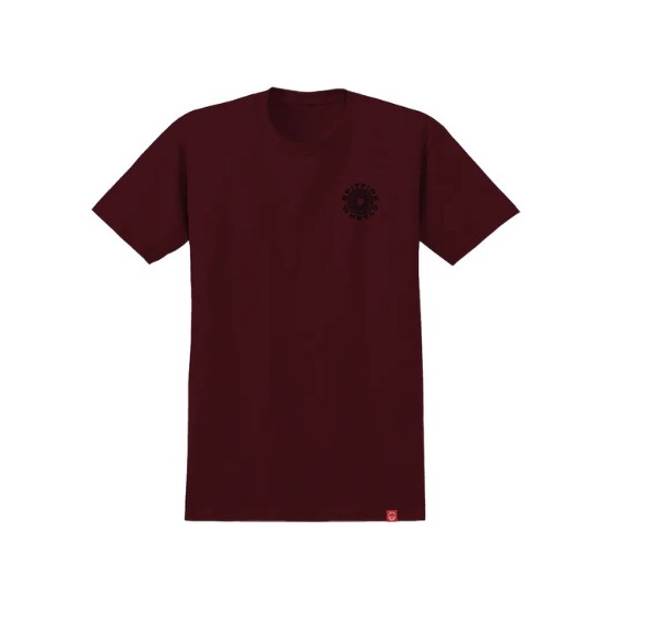 Spitfire Classic 87 Swirl Fill Burgundy Tee
