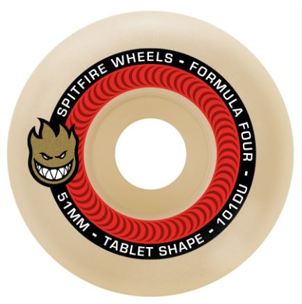 Spitfire F4 Tablets 51mm x 101D Skateboard Wheels