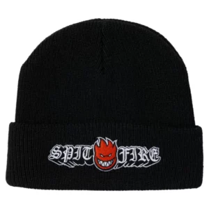 Spitfire Old E Drop Bighead Black Beanie