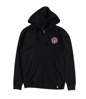 Spitfire Pentagram Drip Black Red Zip Hoodie