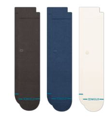 Stance Icon Charcoal Socks 3 Pack