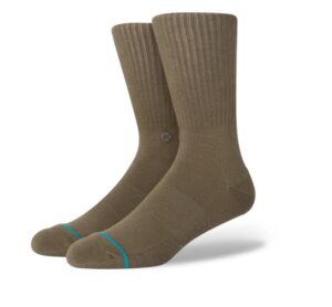 Stance Icon Olive Crew Socks