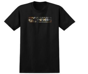 Thunder Bar Bolt Camo Black Tee