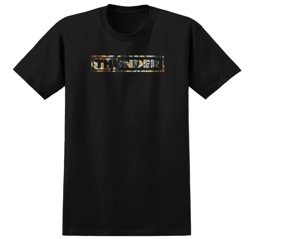 Thunder Bar Bolt Camo Black Tee
