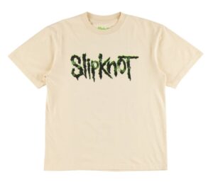 Welcome X Slipknot Tomorrow Garment Dyed Boxy Bone Tee
