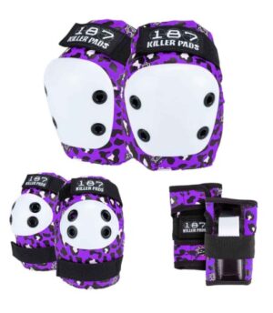 187 Junior Staab Signature Purple Six Pack Pads