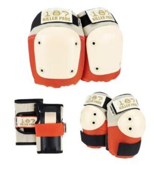 187 Six Pack Lizzie Signature Orange Pads