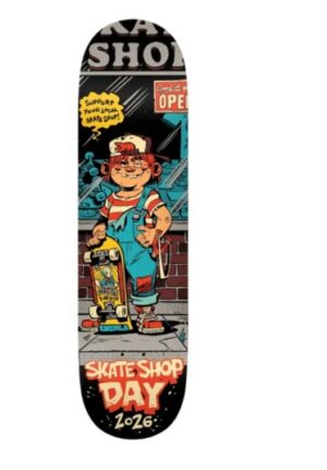 Deluxe Skate Shop Day 2026 Shopkeeper 8.5 Skateboard Deck